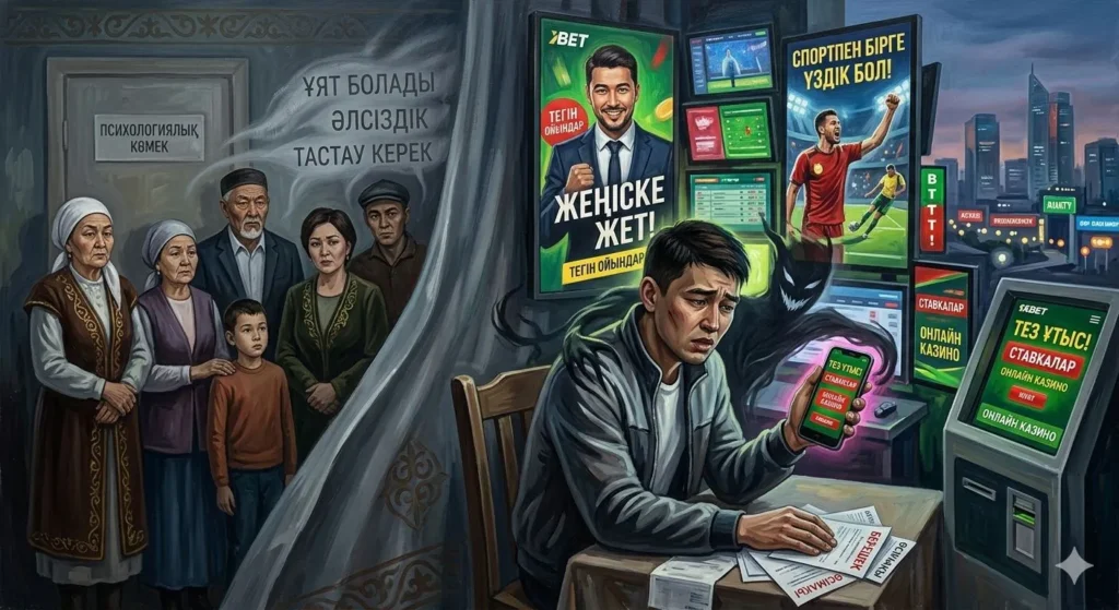 Қазақстанда лудоманияны ерікті емдеу мəдениеті неге қалыптаспай жатыр?