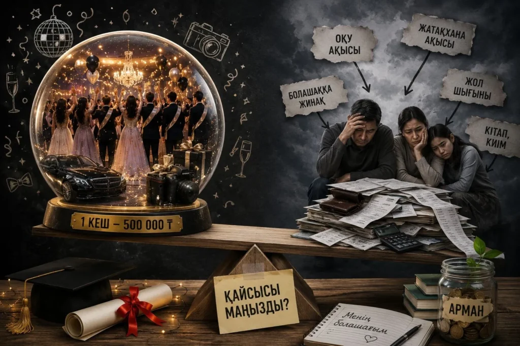 Мектеп бітіру кеші: ата-ана амбициясы және әлеуметтік теңсіздік
