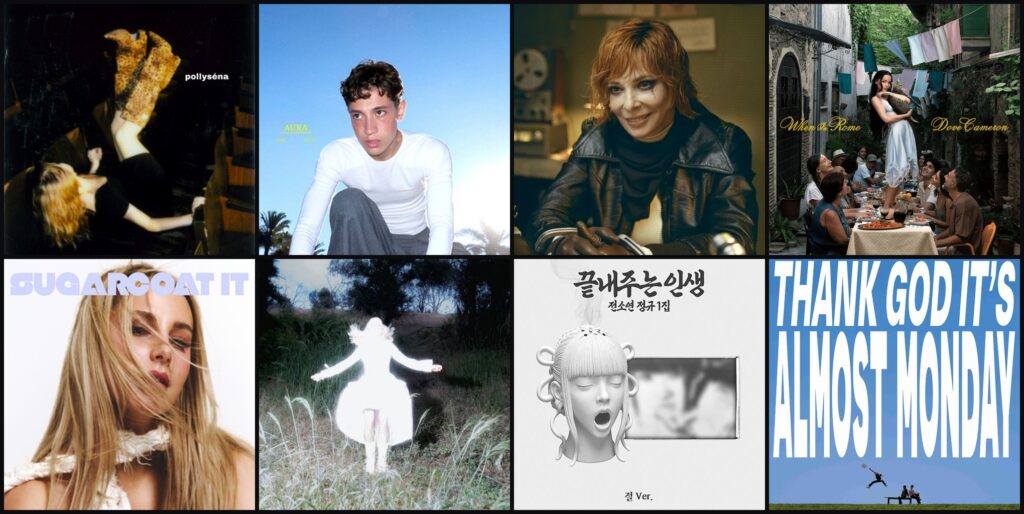 almost monday, Mylène Farmer, SOYEON, and more…